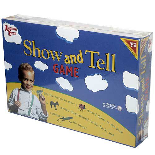 University Games Show & Tell Game Board Game