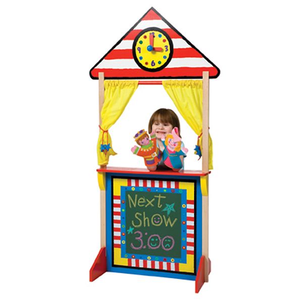 Alex Puppet Theatre With Clock