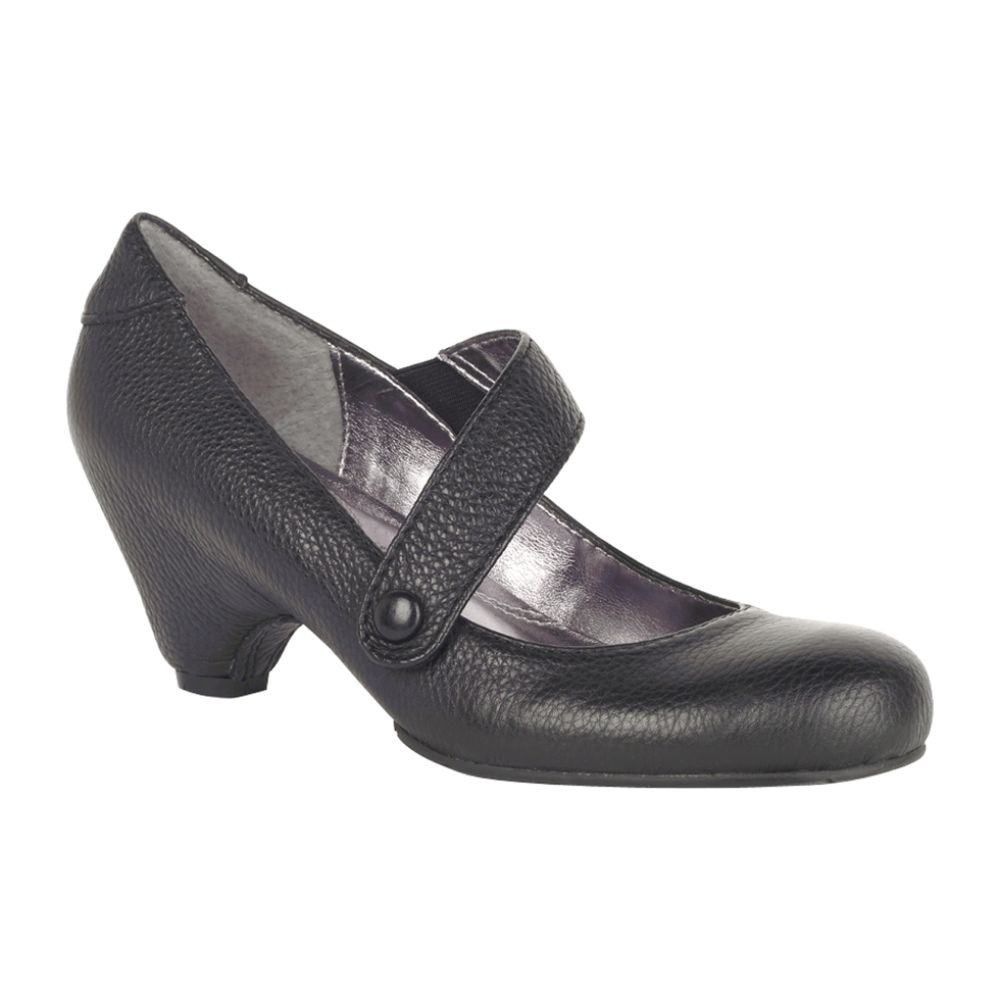 Ciao Bella Women's Leather Shoes Nelly Maryjane - Black
