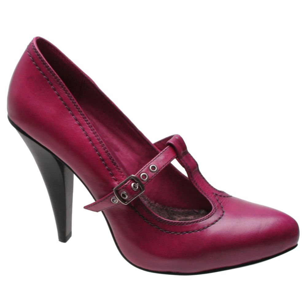 2 Lips Too Women's Shoe Parker T-Strap Pump - Fuchsia at Sears.com