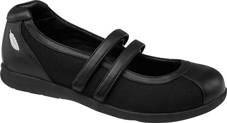 Barefoot Freedom by Drew Women's Excite - Black Calf/Mesh