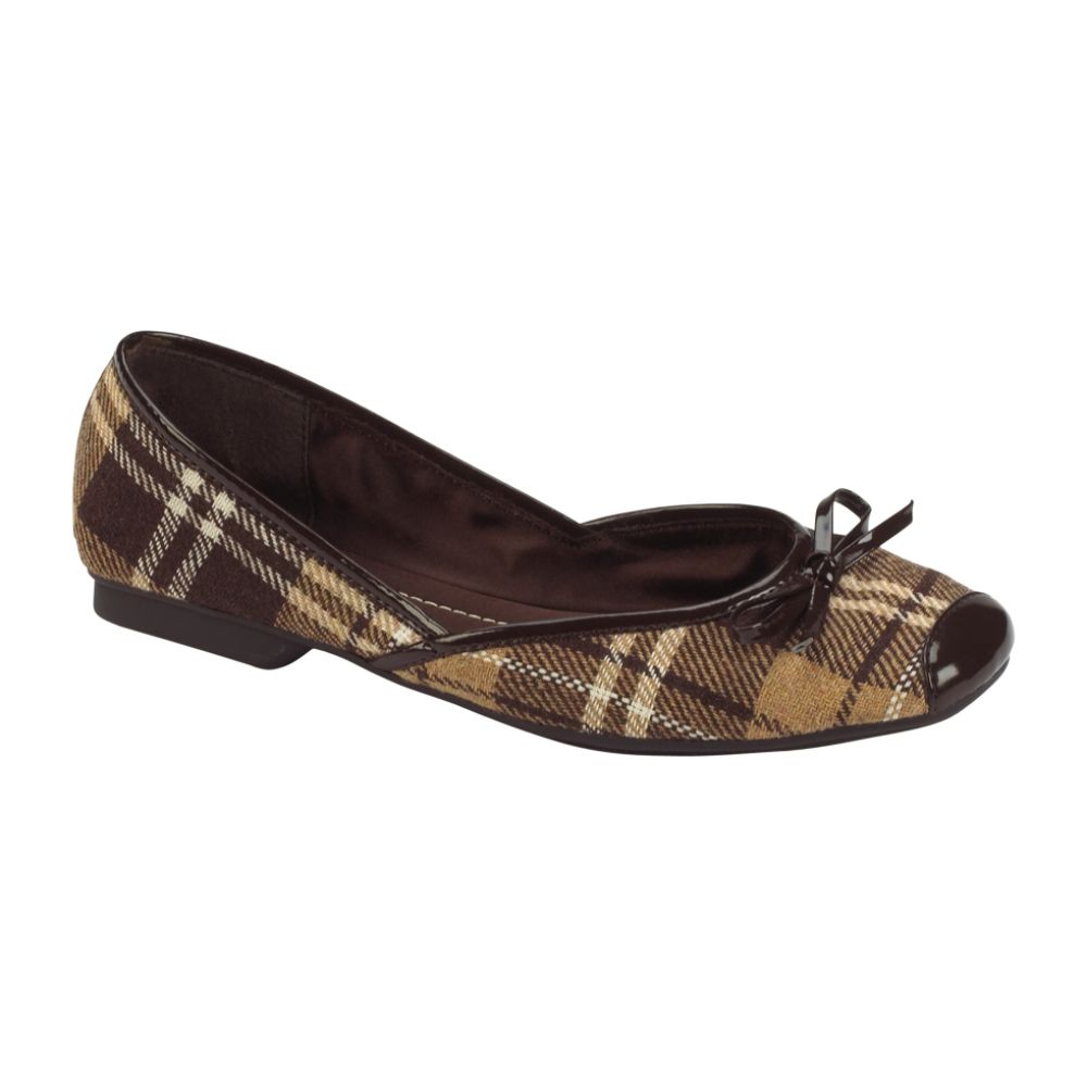 Sam & Libby Womens Zees 2 - Brown Plaid at Sears.com