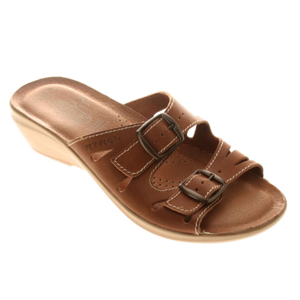 Fly Flot Womens Gitana-Br Slingback-Brown