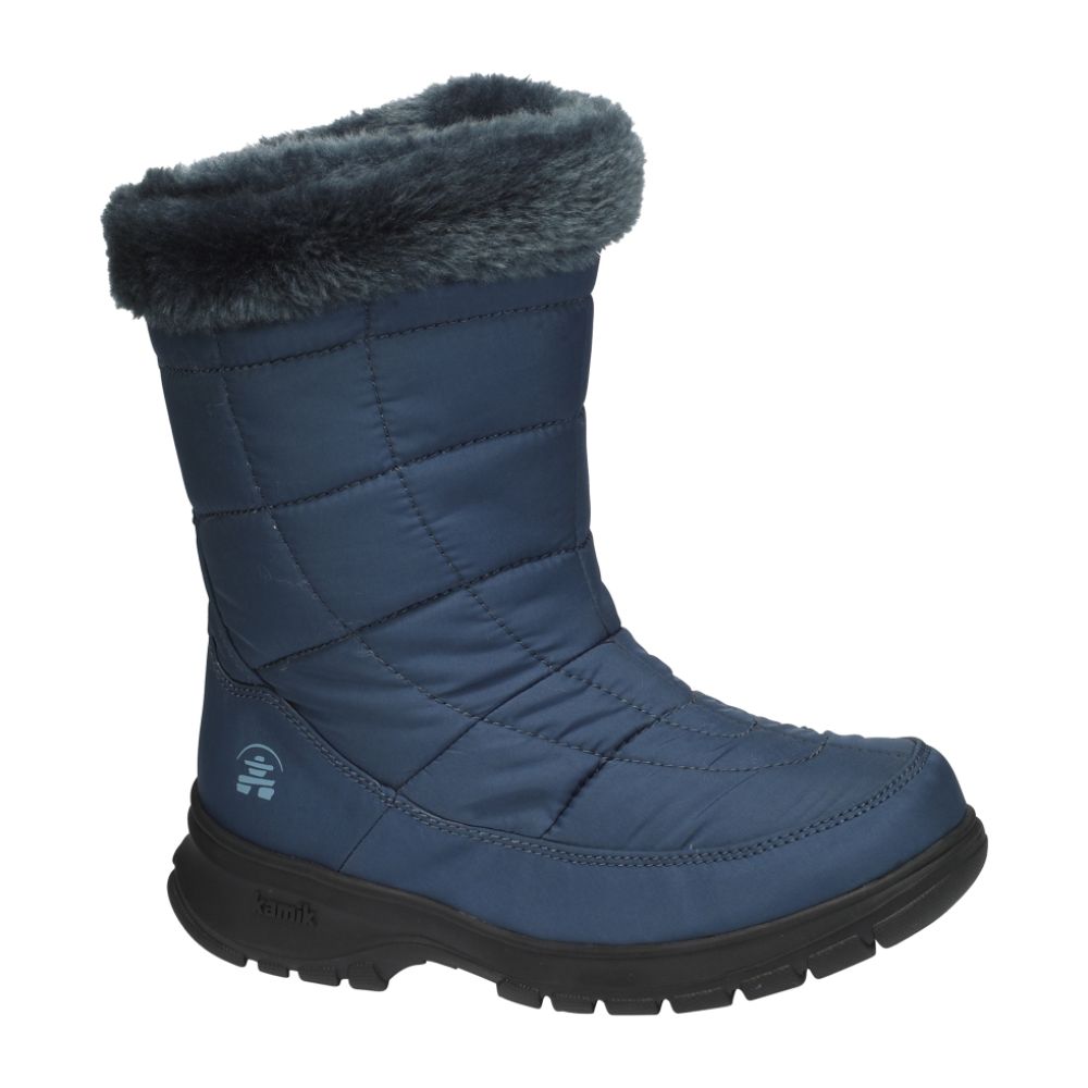 kamik women s winter boot providence - light navy