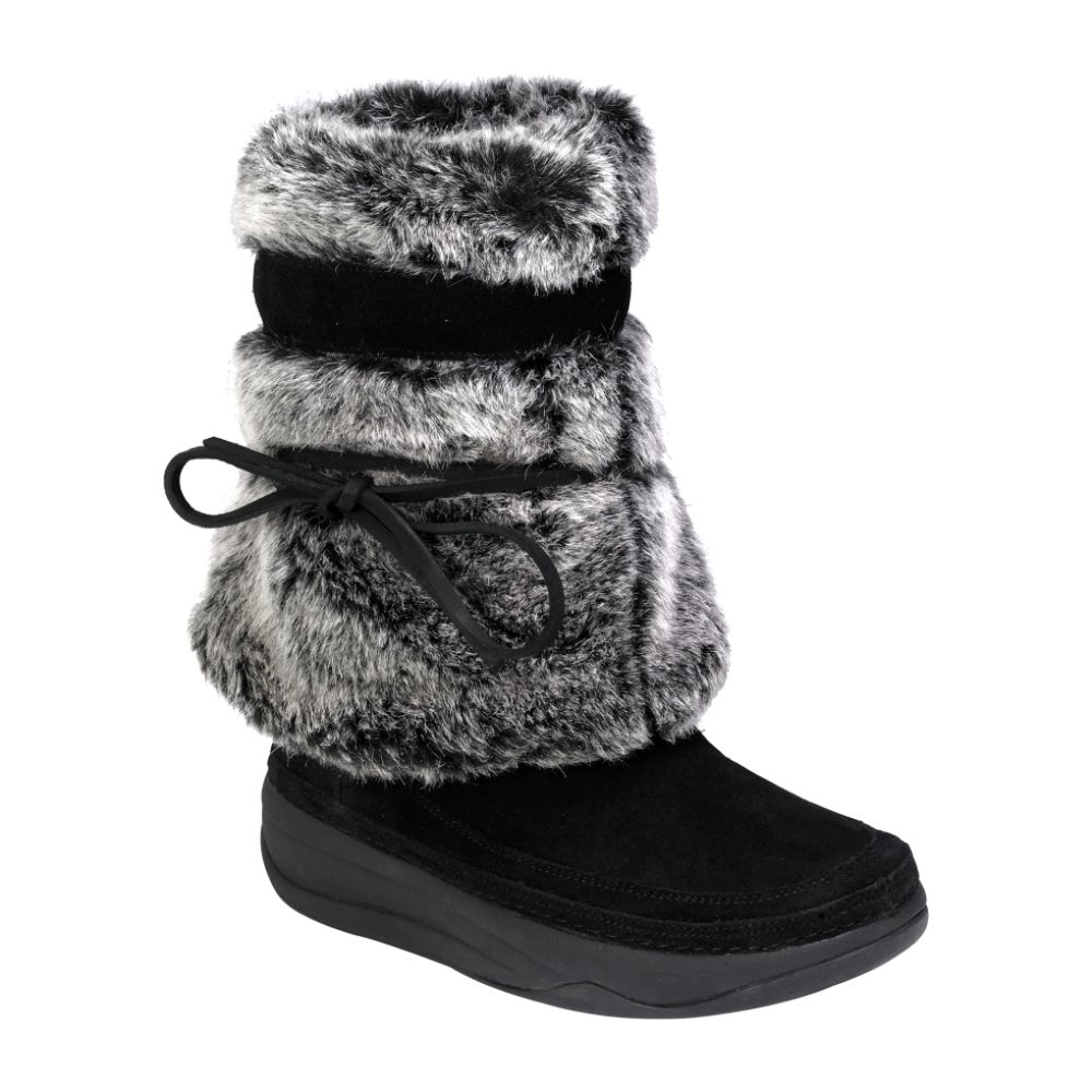 Skechers Women's 38711 Tone ups - Snow White-Black