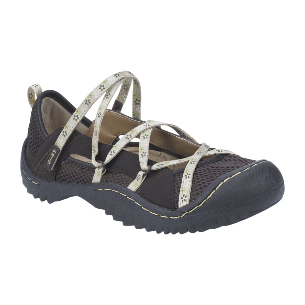 J-41 Women's Genesis Flowers - Brown