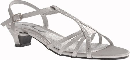 Annie Women's Enrica - Silver Satin at Sears.com