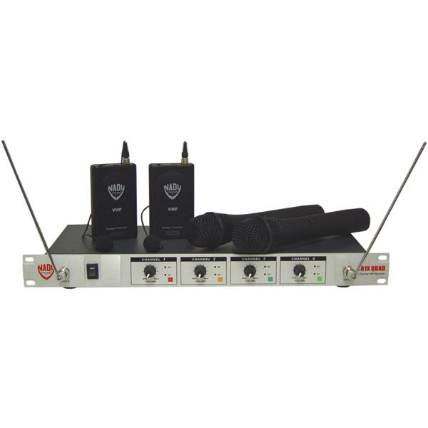 Nady Four-Channel Professional VHF Wireless
