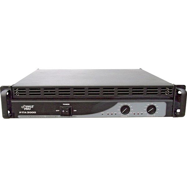 Pyle 3000-Watt Rack Mount Professional Power Amplifier