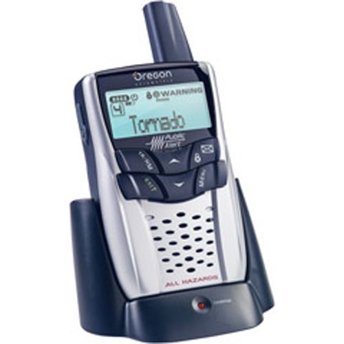 Oregon Scientific - Rechargeable Portable Emergency Weather And Public Radio