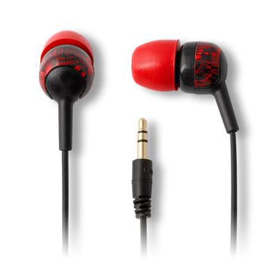 Ifrogz Ear Pollution Graffiti - Red