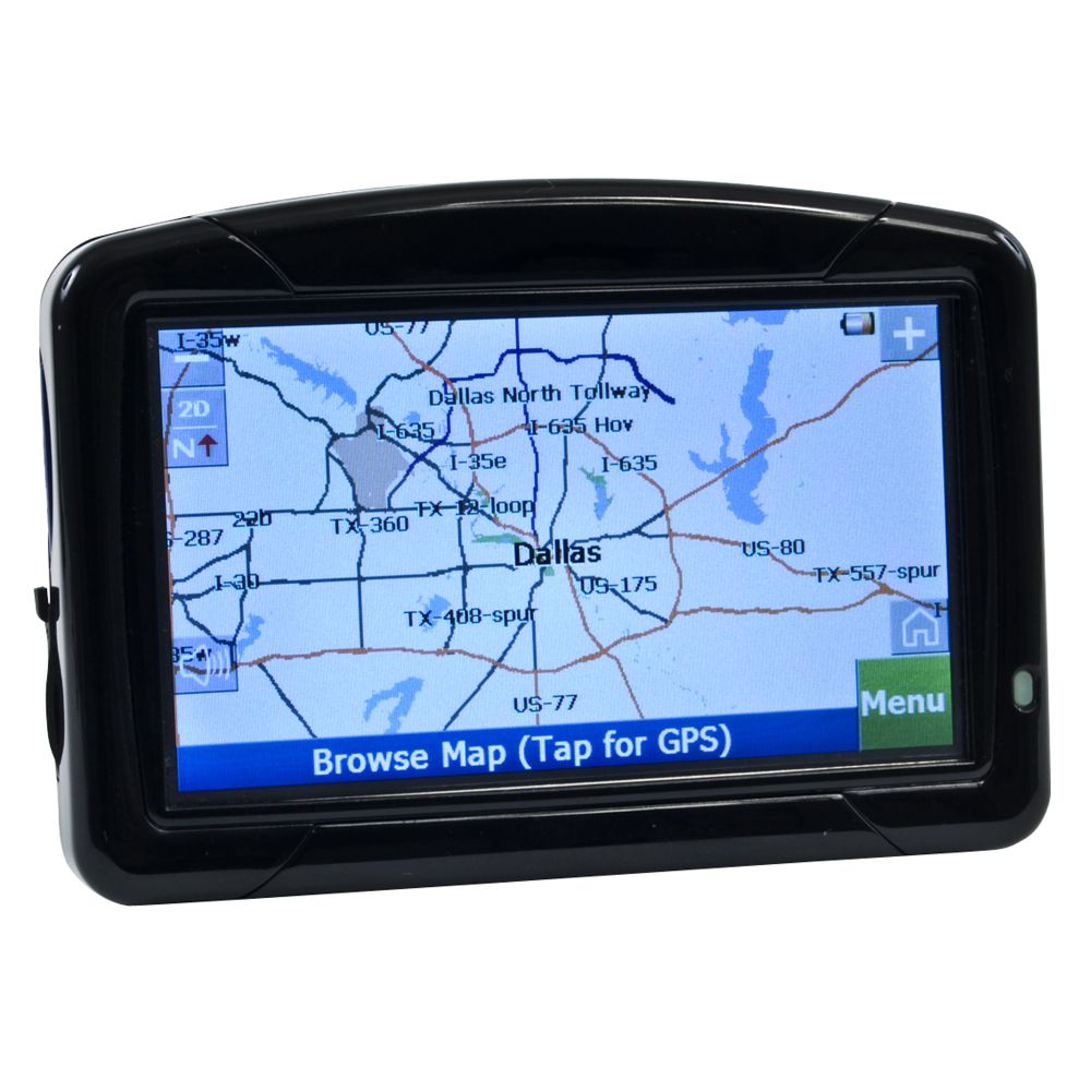 Omnitech 4.3 in. Touchscreen GPS Navigation System
