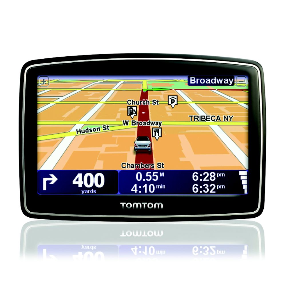   Live Traffic Updates on Tomtom Xxl 540s 5  Lcd Touchscreen Display Gps Navigation System