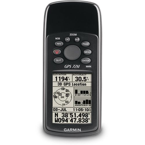 Garmin GPS 72H GPS72H Handheld Waterproof High Sensitivity GPS Navigation System