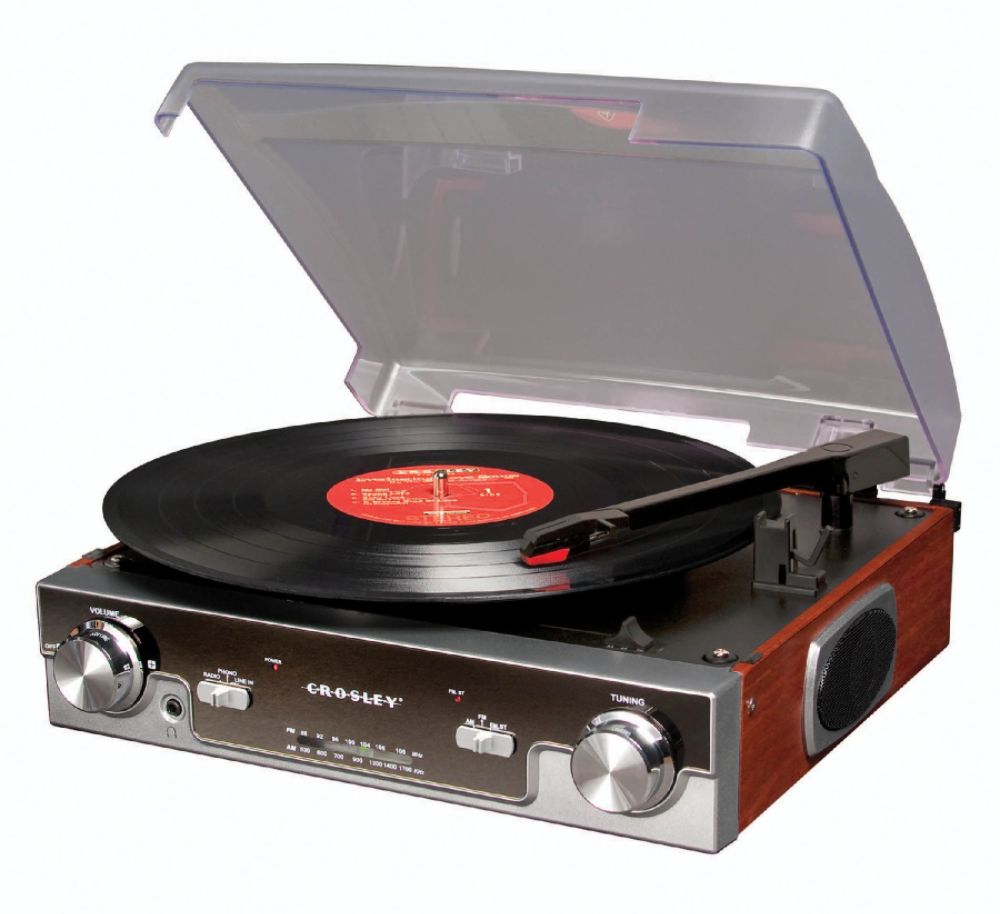 Crosley Radio - Tech Turntable - Mahogany