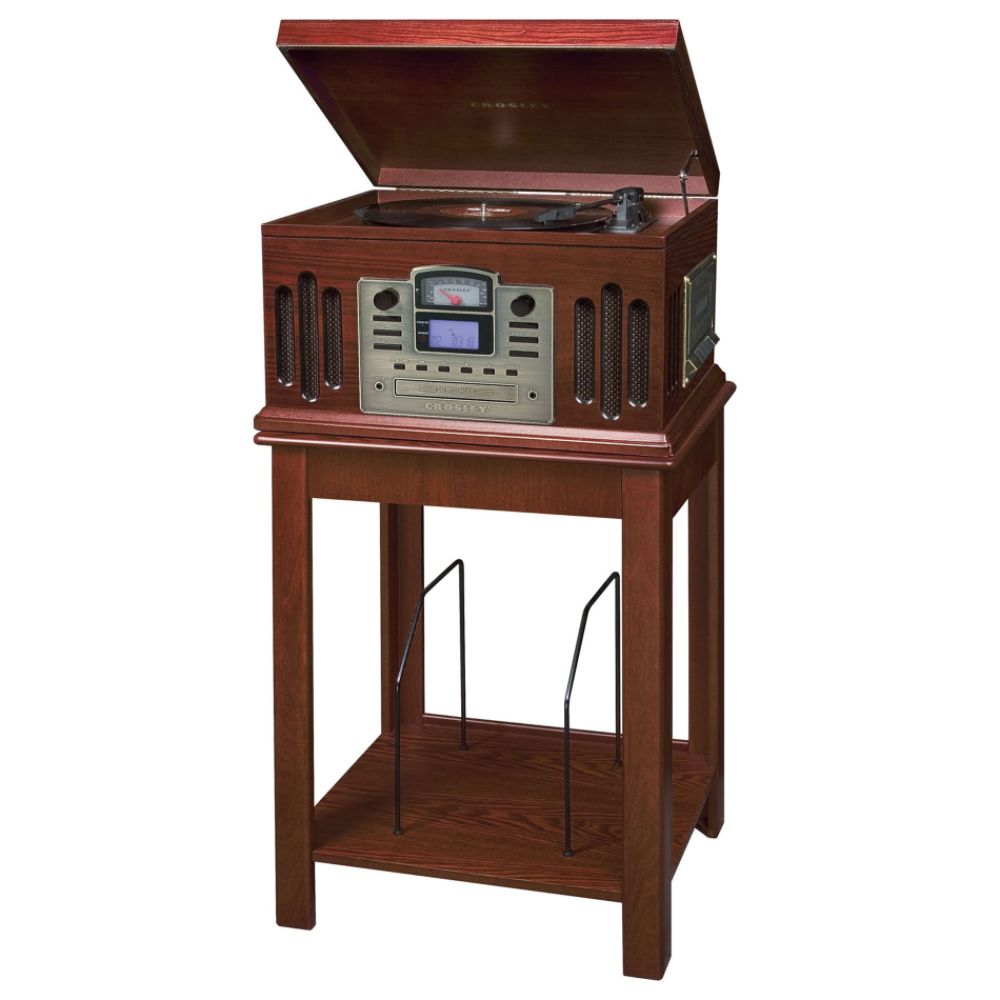 Crosley Radio - Music Writer CD & Cassette Recorder Combo Kit - Cherry