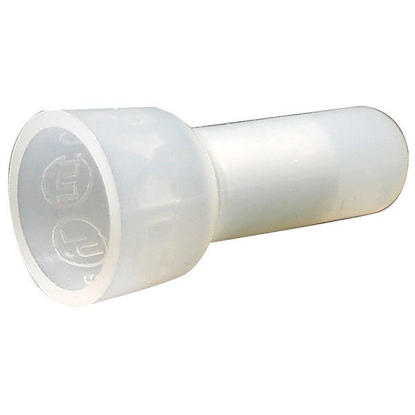 American Terminal Nylon Insulated Caps (16/14-gauge, Clear White Caps) ATSCE200LN