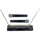 Dual VHF Wireless Microphone System