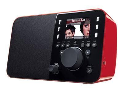 Logitech Squeezebox Radio RED