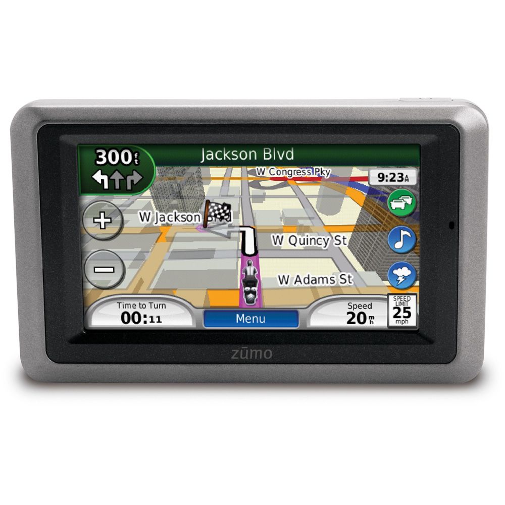 Garmin Zumo 665 ZUMO665 4.3" Motorcycle GPS Navigation System with XM Radio, Weather and Traffic at Sears.com
