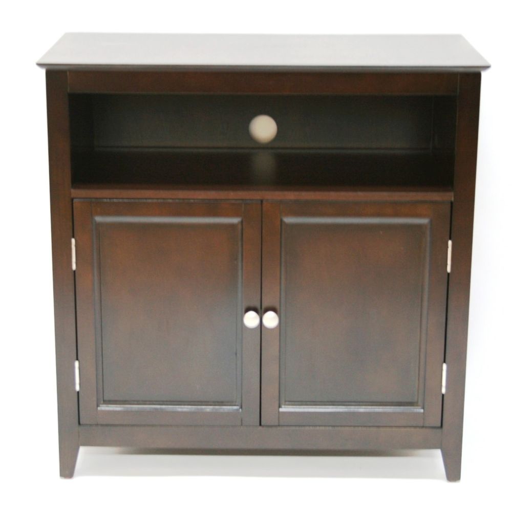 Premier RTA / Simple Connect 32" Highboy Mocha Finish  (No Tools Required For Assembly) at Sears.com