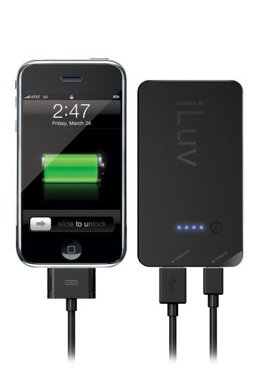 iLuv Portable Backup Battery 2700mAh