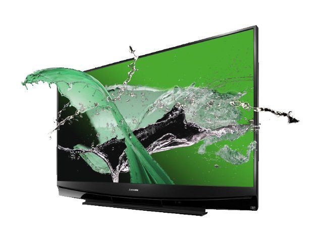 Mitsubishi WD-73640 73 - Inch 3DTV 1080p DLP Home Cinema TV