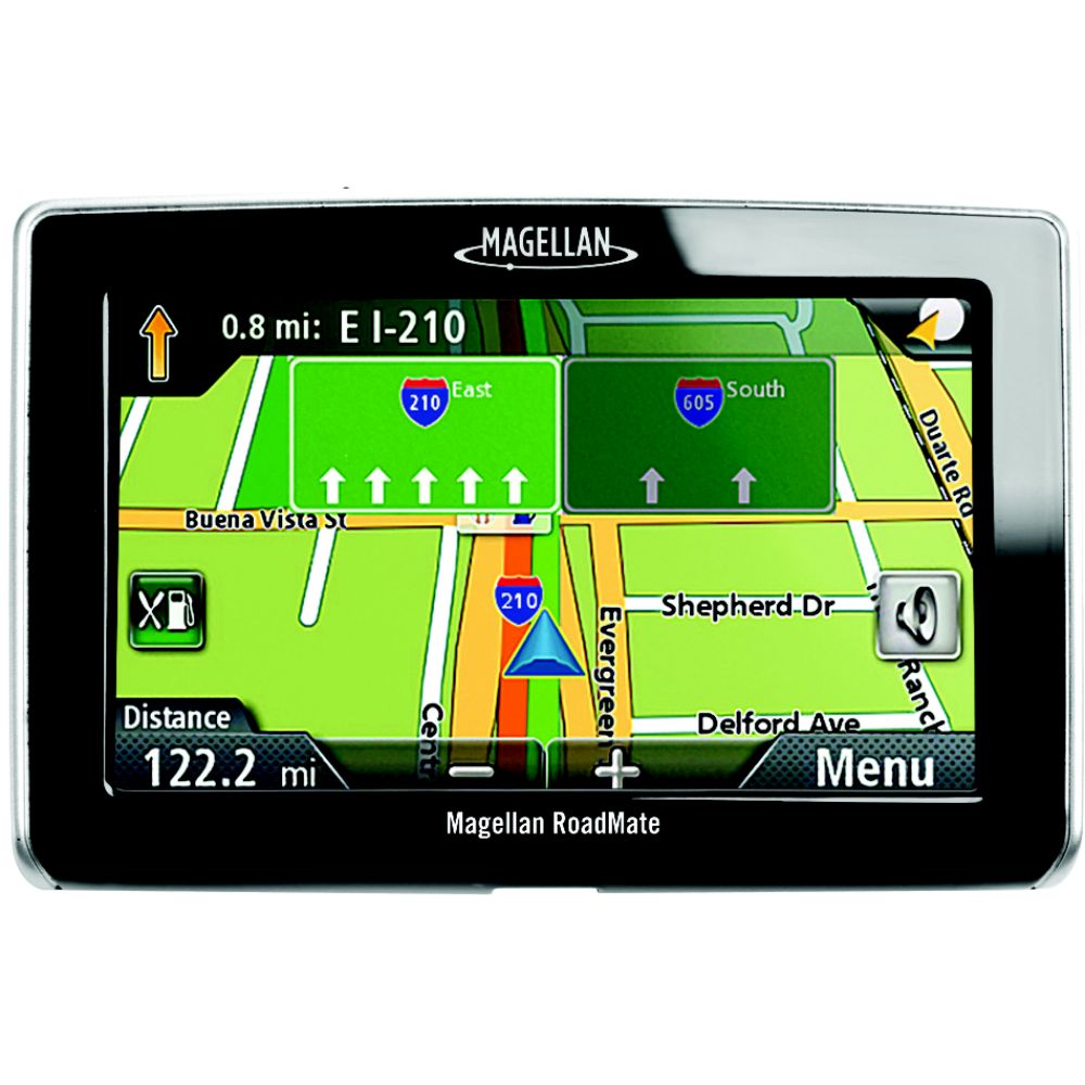 Magellan Refurbished Roadmate 1440, 4.3 in LCD Touchscreen, OneTouch Menu, Features AAA TourBook and Roadside Assistance Menu