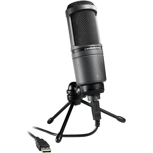Audio Technica Side-address Cardoid Condenser Studio Microphone