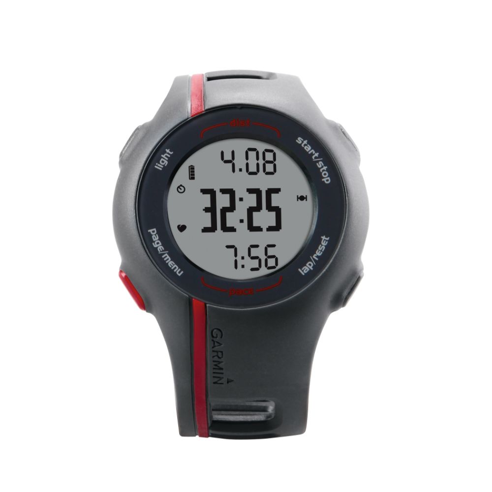 Garmin Forerunner  on Garmin Forerunner 110 Men S Red Bundle  Includes Watch And Heart Rate