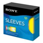 Color Paper Sleeves for CD & DVD - 50 pack