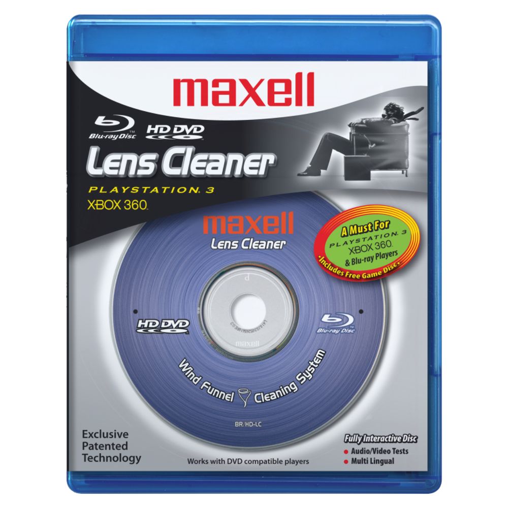 Maxell HD DVD & Blue-ray Disc Lens Cleaner at Sears.com