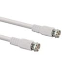 RG6 25Ft. Coaxial Cable - White