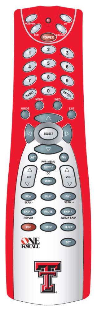 One For All Texas Tech Remote at Kmart.com
