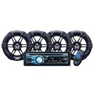 JVC HD Radio CD Receiver w/ 2-Pair of 6.5" Speakers (KDPHD4002) $59.99