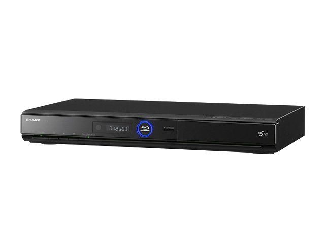 Sharp Progressive Scan Blu ray Player with MP3 and JPEG Playback