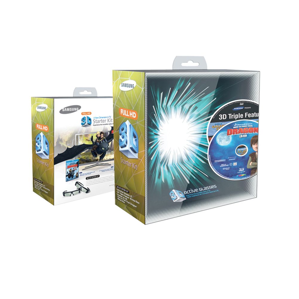 Samsung 3D Starter Kit - Imax / How to Train Your Dragon