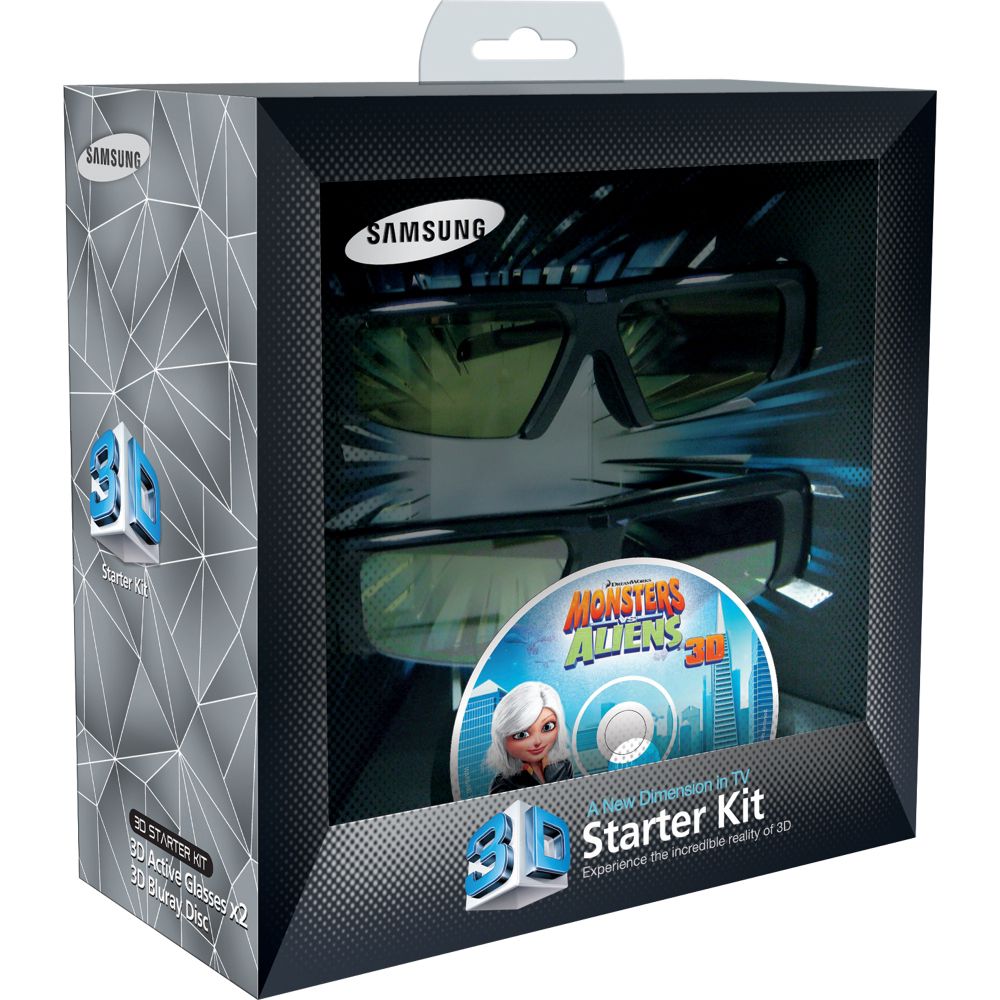 Samsung 3D Starter Kit- 3D Active Glasses plus BD Movie
