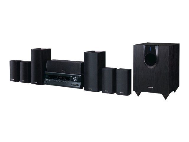 Onkyo 7.1 Channel Home Theater Receiver/Speaker Package with iPod Dock