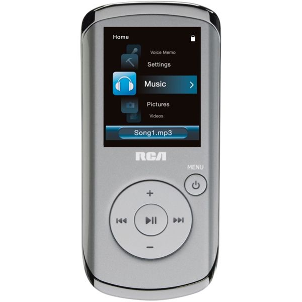Audiovox 2GB 1.8 in. Display Video MP3 Player  Silver