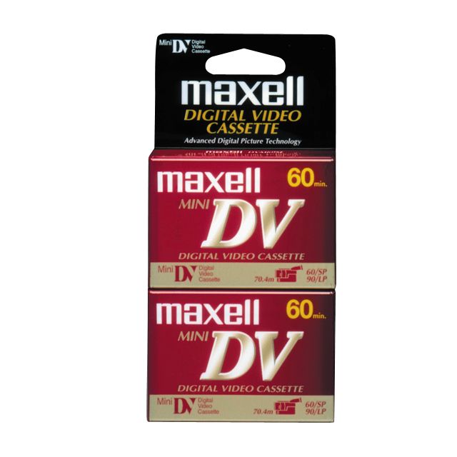 Maxell MiniDV Video Cassette, 2 pk. 60 Minutes at Sears.com