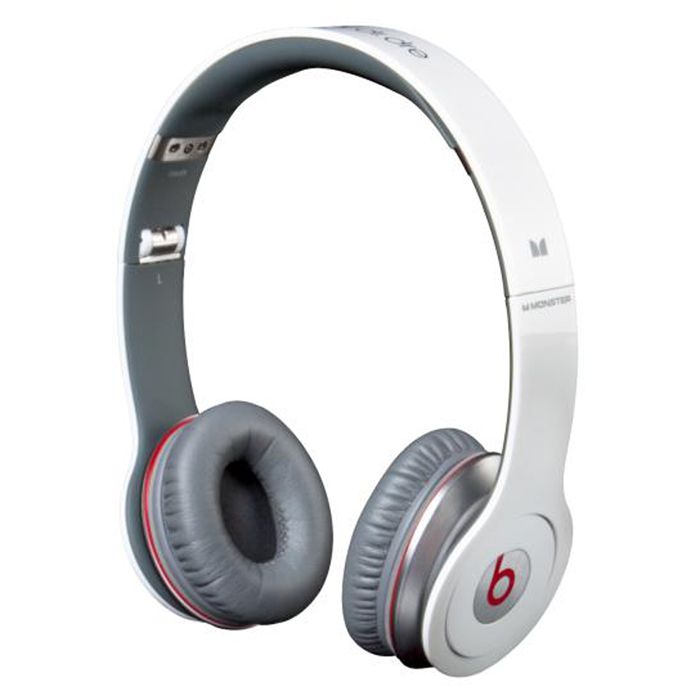 Monster Cable Beats Solo with ControlTalk Headphones  White