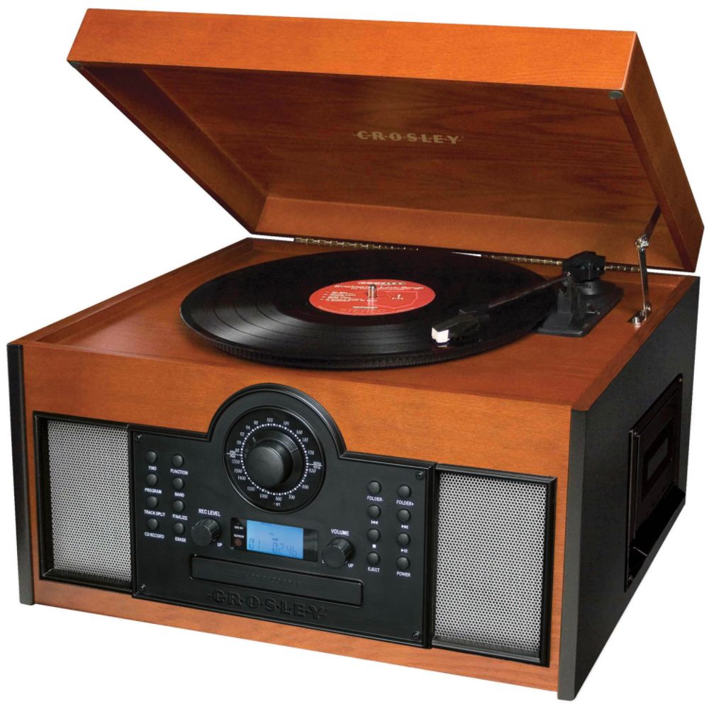 Crosley Memory Master - USB Turntable & Album and Cassette CD Recorder