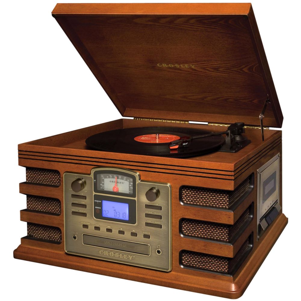 Crosley Director CD Recorder - Record Albums and Cassettes to CD