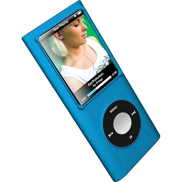 ifrogz iPod 4G Nano Wrapz blue iPods & MP3 Players