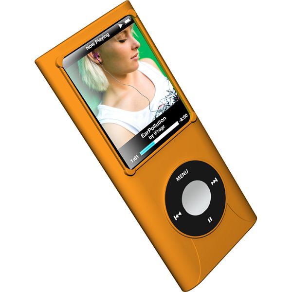 ifrogz iPod 4G Nano Wrapz orange iPods & MP3 Players