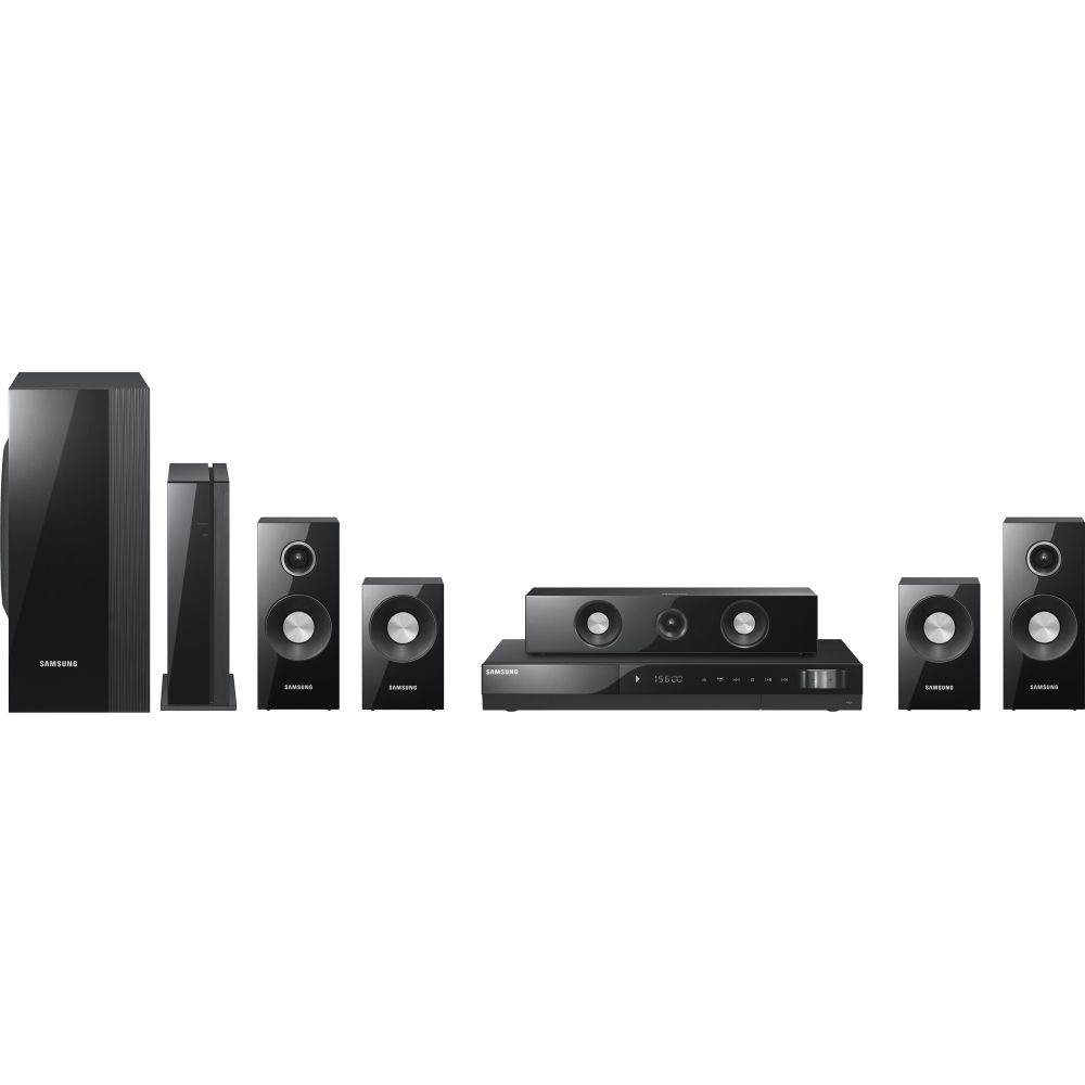 Samsung - 1000 W 1080p Upconverting DVD /IPod Docking Home Theater System