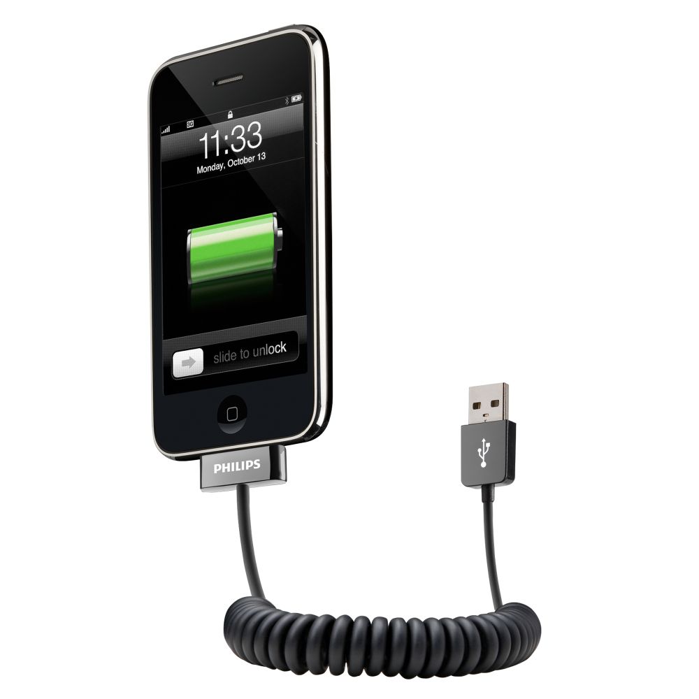 Philips Sync & Charge Cable for iPod/iPhone
