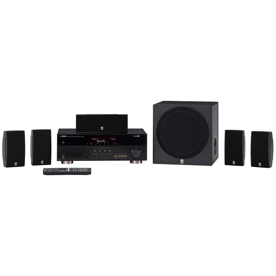 Yamaha - 5.1 Channel 500 Watt Home Theater System