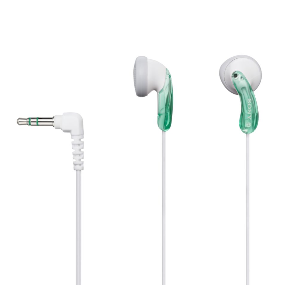 Sony Earbud Headphones - Green